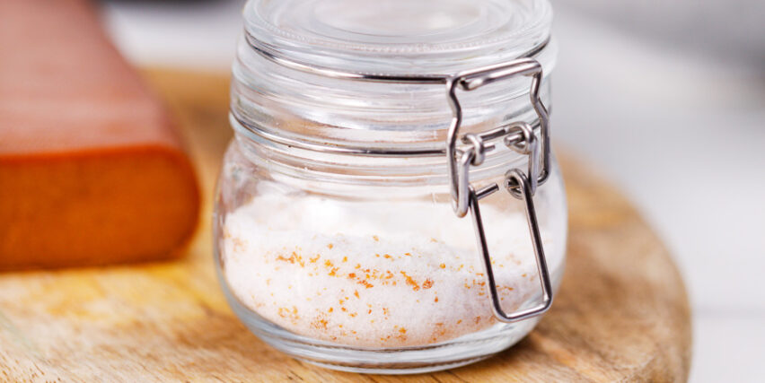 Tuna salt with yellowfin tuna roe